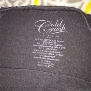 Gold rush halter tank top